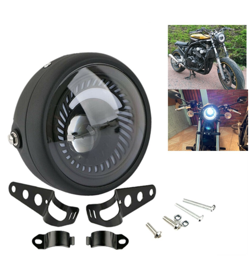 Motorcycle 6.5 Inch LED Retrofit Retro Universal Headlight