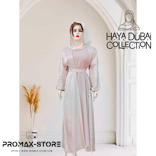 Unveiling Subtle Beauty: The Soft Embrace Abaya - Haya Dubai Collection