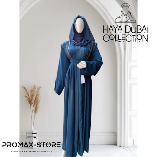 Haya Dubai Collection – The Epitome of Modest Elegance - Navy Blue