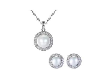 Pearl Necklace Set